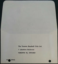 Load image into Gallery viewer, 1958 Toronto Maple Leaf Baseball Club Envelope Playoff Tickets Order Form