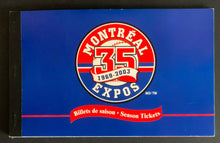 Load image into Gallery viewer, 2003 Montreal Expos Full Season Ticket Book x59 Games Played In Montreal MLB