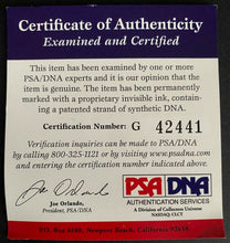 Load image into Gallery viewer, Andre Dawson Signed Leonard Coleman Baseball Autographed Montreal Expos HOF PSA