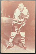 Load image into Gallery viewer, 1968 Boston Bruins vs Chicago Blackhawks NHL Hockey Program Chicago Stadium