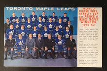 Load image into Gallery viewer, 1963-64 Toronto Maple Leafs Vintage NHL Hockey Media Guide Information Book