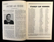 Load image into Gallery viewer, 1956 Maple Leaf Gardens NHL Hockey Program VTG Leafs vs Rangers Ron Stewart