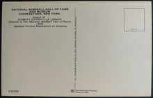 Load image into Gallery viewer, Bob Lemon Signed Autographed Hall Of Fame Plaque Postcard Vintage Baseball