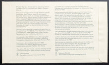 Load image into Gallery viewer, 1988 Calgary Winter Olympics First Day Covers x5 XV Olympic Winter Games Vintage