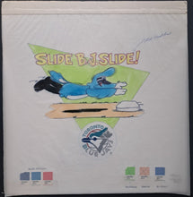 Load image into Gallery viewer, 1980s Toronto Blue Jays Original Artwork First Mascot BJ Birdy Promotional MLB