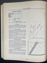 Load image into Gallery viewer, 1987/88 Autographed Signed Hockey Scouting Report Lemieux Coffey NHL JSA COA