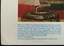 Load image into Gallery viewer, 1959 Ernie Richardson Regina Curling Rink Vintage Photo Print Scotch Cup Champs