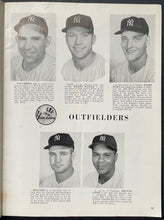 Load image into Gallery viewer, 1961 New York Yankees vs. Cincinnati Reds World Series Program MLB Baseball VTG