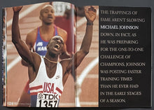 Load image into Gallery viewer, 1997 Sprint Match Race Program Michael Johnson vs Donovan Bailey SkyDome Toronto