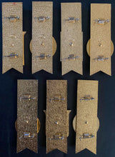 Load image into Gallery viewer, 1979 World Championship Moscow Game Hockey Puck + 7 Team Pins Media Issued