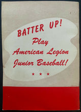 Load image into Gallery viewer, 1940's Ford Promo Instructional Book Play Ball Son Joe Cronin Vintage Baseball