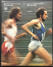 Load image into Gallery viewer, 1976 Montreal Summer Olympics Program Signed Autographed by 2 US Athletes