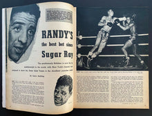 Load image into Gallery viewer, 1953 Boxing Ring World Magazine May Issue Top 10 Contenders Randy Turpin