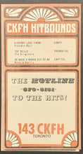Load image into Gallery viewer, 1970 CKFH Radio Survey Record Chart Toronto Music Guess Who The Beatles #1