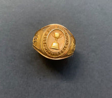 Load image into Gallery viewer, 1959 Winnipeg Blue Bombers CFL Championship Grey Cup 10K Gold Ring Football VTG