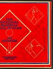 Load image into Gallery viewer, 1954 Baseball Hall Of Fame Multi Signed Program Cover MLB Allie Reynolds JSA LOA