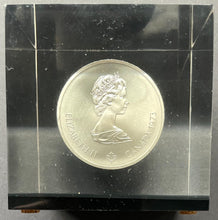 Load image into Gallery viewer, 1976 Montreal Summer Olympics Canadian Mint 10 Dollar Coin Cube IOC Historic VTG