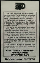 Load image into Gallery viewer, 1999 Philadelphia Flyers Media Game Day Pass NHL Hockey Toronto Maple Leafs