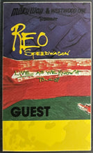 Load image into Gallery viewer, 1987 REO Speedwagon Backstage Pass Live As We Know It Tour Unused Graded iCert