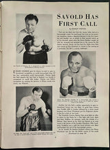 Load image into Gallery viewer, 1950 Heavyweight Championship Boxing Program + Ticket Joe Louis From Retirement