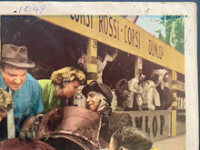 Load image into Gallery viewer, 1954 Vintage Car Racing Movie Lobby Card A Race For Life Film Richard Conte