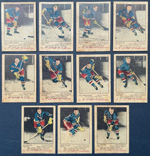 Load image into Gallery viewer, 1951-52 Parkhurst Hockey Cards Full Set NHL Howe Sawchuk Richard Rookie RC KSA
