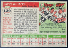 Load image into Gallery viewer, 1955 Topps Baseball #129 Elvin Tappe Chicago Cubs Vintage MLB Card