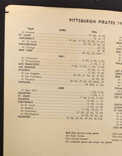 Load image into Gallery viewer, 1966 Vintage Original MLB Baseball Pittsburgh Pirates Official Season Yearbook