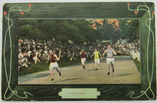 Load image into Gallery viewer, Early 1900s Vintage Track And Field Postcard Sprinters - The Test Posted