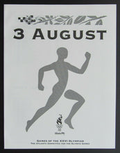 Load image into Gallery viewer, 1996 Atlanta Olympics Day 16 Program + Track & Field Insert Omar Linares Cuba