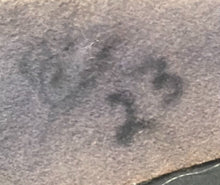 Load image into Gallery viewer, 1940s Lewiston Idaho Cowboy Let Er Buck 27" Felt Pennant Vintage