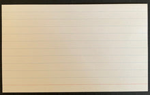 Load image into Gallery viewer, George Armstrong Authentic Signed Autographed Index Card JSA NHL Maple Leafs VTG