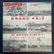 Load image into Gallery viewer, 1956 33 RPM Record Album International Sports Car Grand Prix Watkins Glen
