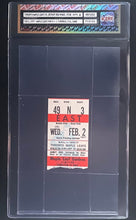 Load image into Gallery viewer, 1977 Maple Leafs Gardens NHL Hockey Ticket Historic Ian Turnbull 5 Goal Game