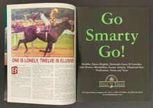 Load image into Gallery viewer, 2004 Belmont Stakes Program Autographed Smarty Jones Jockey Stewart Elliott