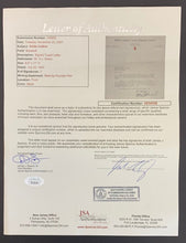 Load image into Gallery viewer, Eddie Collins Autographed Signed Typed Letter 1943 Boston Red Sox MLB HOFer JSA