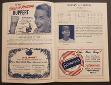 Load image into Gallery viewer, 1949 Fenway Park Baseball Program Boston Red Sox vs Philadelphia Athletics MLB