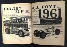 Load image into Gallery viewer, 1974 Indianapolis Racetrack Indy 500 Winners Book Vintage Program Racing