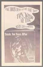 Load image into Gallery viewer, 1970 Fillmore East Program The Who's 6 Night Stand Performing Tommy Vintage