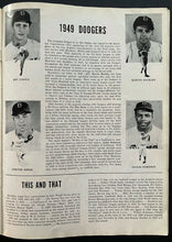 Load image into Gallery viewer, 1949 World Series Baseball Program Yankee Stadium NY vs Dodgers Jackie Robinson