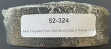 Load image into Gallery viewer, Patrick Kane Autographed American Team USA Hockey Puck Signed Frameworth COA
