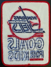 Load image into Gallery viewer, Vintage Winnipeg Jets NHL Hockey Jersey Patch Goals For Kids Crest