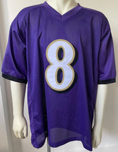 Load image into Gallery viewer, Lamar Jackson Autographed Signed Baltimore Ravens Football XL Jersey JSA NFL