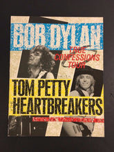 Load image into Gallery viewer, Bob Dylan Tom Petty 1986 Concert Tour Program Book TRUE CONFESSIONS TOUR