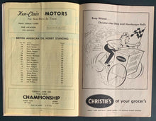 Load image into Gallery viewer, 1954 CNE Stock Car Racing Program Autographed x6 Drivers Cover + Inside Pages