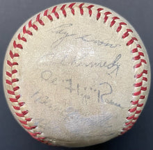Load image into Gallery viewer, 1951 Cleveland Indians Team Stamped Facsimile Autographed Baseball MLB Vintage