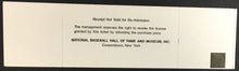 Load image into Gallery viewer, 1993 MLB Baseball Hall Of Fame Ticket Postmarked Induction Day Lou Gehrig Stamp