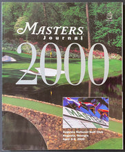 Load image into Gallery viewer, 2000 PGA Masters Golf Tournament Program + Weekend Pass Vijay Singh Wins