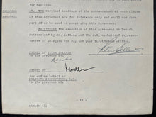 Load image into Gallery viewer, 1967 Peter Sellers signed "The Party" Original Movie Contract LOA Actor JSA