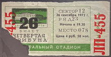 Load image into Gallery viewer, 1972 Canada vs USSR Summit Series Hockey Game 7 Ticket Authenticated iCert